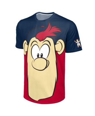 Мужская темно-красная футболка с большим логотипом Atlanta Braves от FOCO