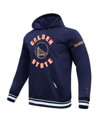 Мужская толстовка-пуловер Pro Standard темно-синего цвета Golden State Warriors 2024/25 City Edition с капюшоном