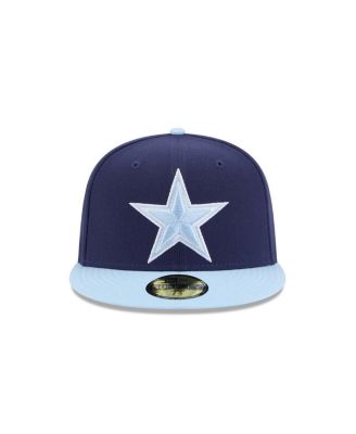 Мужская двухцветная приталенная шляпа New Era темно-синего цвета Dallas Cowboys Color Pack длиной 59 футов