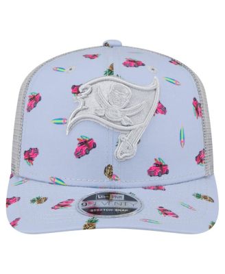 Мужская светло-голубая шляпа для серфинга Tampa Bay Buccaneers Adventure от New Era с регулируемой длиной 9 лет