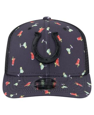 Мужская темно-синяя /черная бейсболка Indianapolis Colts Adventure Drinks с рисунком 9SEVENTY Stretch Snap от New Era