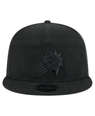 Мужская черная шляпа Phoenix Suns Adventure из парусины с разрезной панелью New Era 9FIFTY Snapback