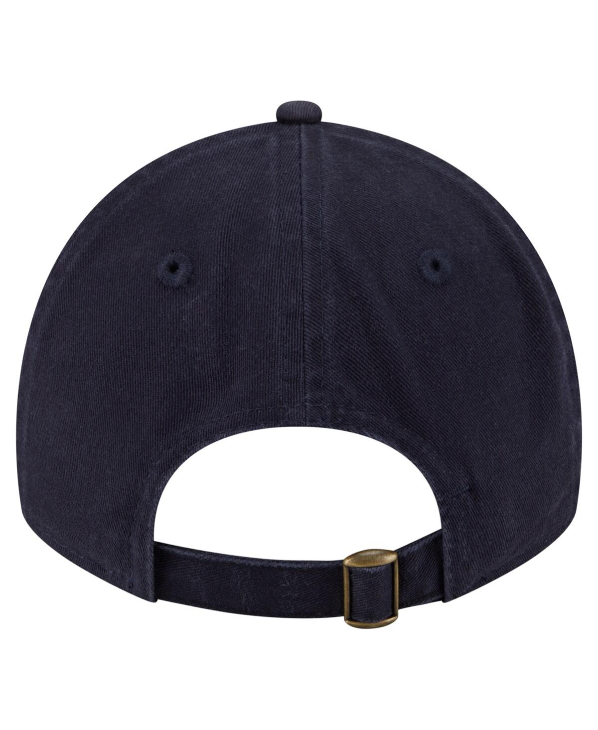 New Era Women's Navy Minnesota Twins Preppy Team 9twenty Adjustable Hat