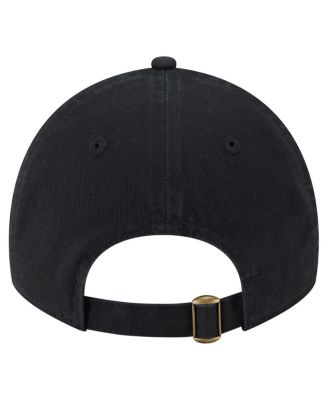 Women's Black Colorado Rockies Preppy Team 9TWENTY Adjustable Hat