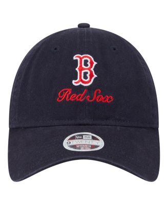 Women's Navy Boston Red Sox Preppy Team 9TWENTY Adjustable Hat