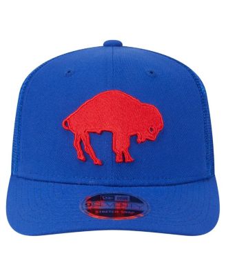 Мужская шляпа Royal Buffalo Bills Main Trucker 9SEVENTY с эластичной застежкой-молнией новой эры