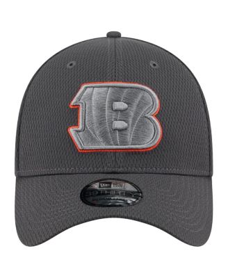 Мужская шапка New Era Graphite Cincinnati Bengals Main 39-ГО размера из гибкого материала