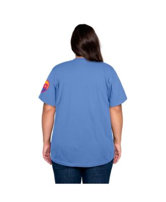 Women's Blue Colorado Rockies 2025 City Connect Plus Size T-Shirt