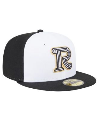 Men's White/Black Rome Emperors Authentic Collection 59FIFTY Fitted Hat