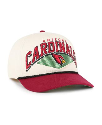 Мужская брендовая кремовая шляпа Arizona Cardinals Pomona Rope Hitch 47-го года выпуска, регулируемая по длине.