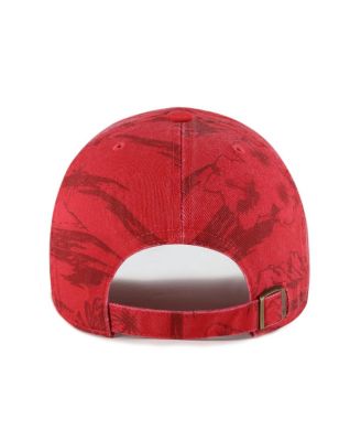 Men's Red Kansas City Chiefs Fiji Clean Up Adjustable Hat