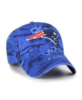 Мужская шляпа Royal New England Patriots Fiji Clean Up с регулируемой посадкой от бренда '47