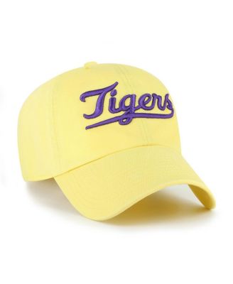 Men's Gold LSU Tigers Vault Clean Up Adjustable Hat