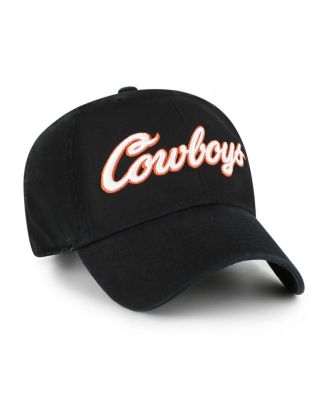 Брендовая мужская черная шляпа с регулируемой посадкой для ковбоев штата Оклахома 47-го года выпуска