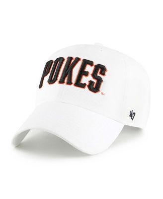 Men's White Oklahoma State Cowboys Clean Up Adjustable Hat