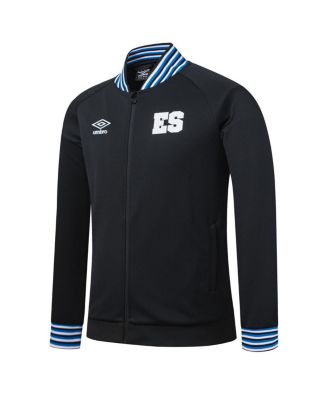 Мужская черная куртка-реглан на молнии Umbro для презентации Национальной сборной Сальвадора