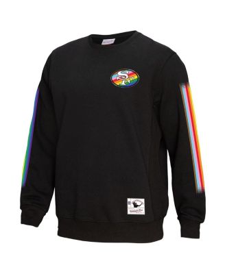 Men's Black San Francisco 49ers Pride Pullover Sweatshirt