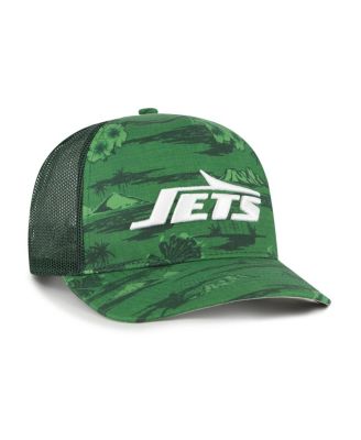 Брендовая мужская зеленая шляпа New York Jets Fiji Trucker с регулируемой посадкой, 47-го года выпуска