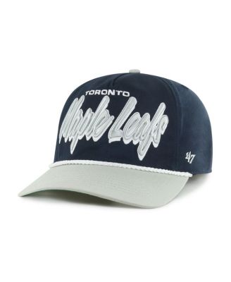 Мужская брендовая темно-серая шляпа Toronto Maple Leaf's Drop Shadow с регулируемой завязкой на веревке от бренда '47