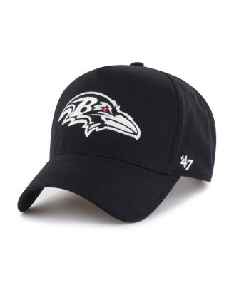 Брендовая мужская черная шляпа Baltimore Ravens Foundation 47-го года выпуска, регулируемая по высоте