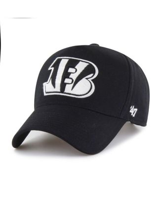 Мужская брендовая черная шляпа Cincinnati Bengals Foundation 47-го года выпуска, регулируемая по высоте