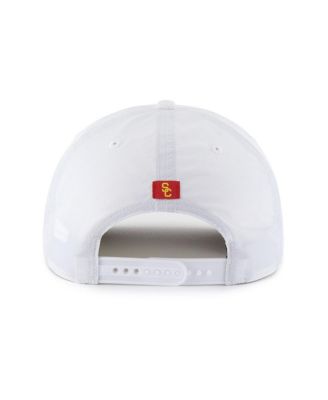 Брендовая мужская белая шляпа USC Trojans Condor Hitch 47-го года выпуска, регулируемая по длине.