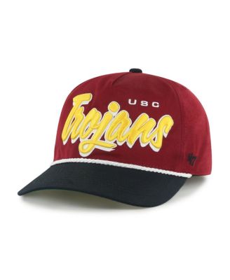 Мужская шляпа Cardinal USC Trojans Drop Shadow Rope Hitch 47-го года выпуска, регулируемая по длине.