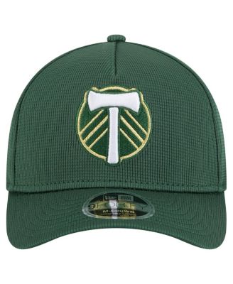 Мужская зеленая шляпа New Era из джерси Portland Timbers 2025 с регулируемой длиной 940 М и застежкой на крючке