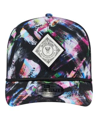 Мужская черная регулируемая шляпа для гольфа Inter Miami CF от New Era