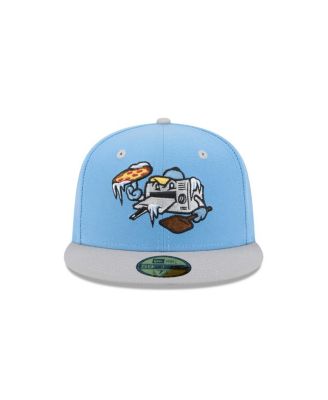 Мужская светло-голубая шляпа New Era Wisconsin Timber Rattlers Theme Nights 59, приталенная шляпа в пол