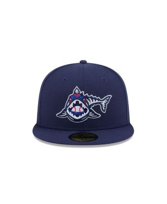 Мужская приталенная шляпа New Era темно-синего цвета Pensacola Blue от Wahoo's Theme Nights 59 за пятьдесят