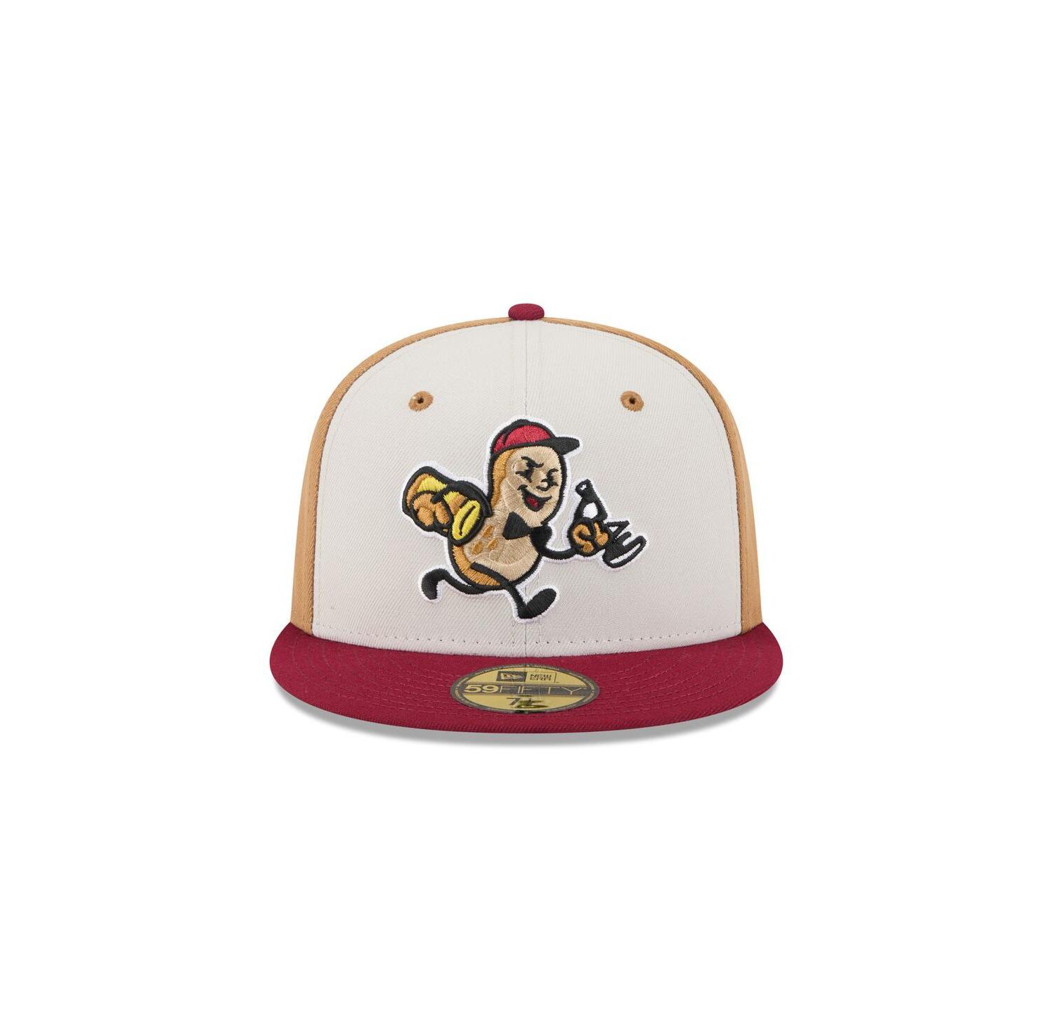 Men's Light Beige Montgomery Biscuits Theme Nights 59FIFTY Fitted Hat
