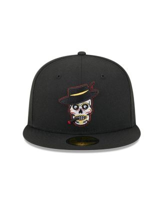 Мужская черная шляпа New Era Inland Empire 66ers для тематических вечеров 59-го размера, облегающая фигуру.