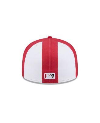 Men's Red Fort Wayne Tin Caps Theme Nights 59FIFTY Fitted Hat