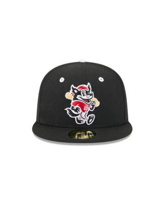 Мужская черная шляпа New Era от Erie SeaWolves Theme Nights 59 размера 