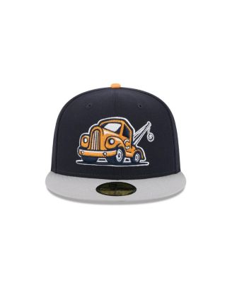 Мужская темно-синяя шляпа New Era в стиле тематических вечеров Chattanooga Lookouts 59-го размера, приталенная шляпа