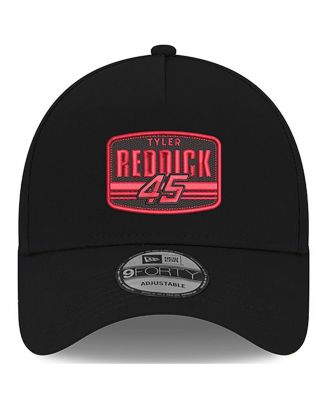 Men's Black Tyler Reddick 9FORTY A-Frame Patch Adjustable Hat