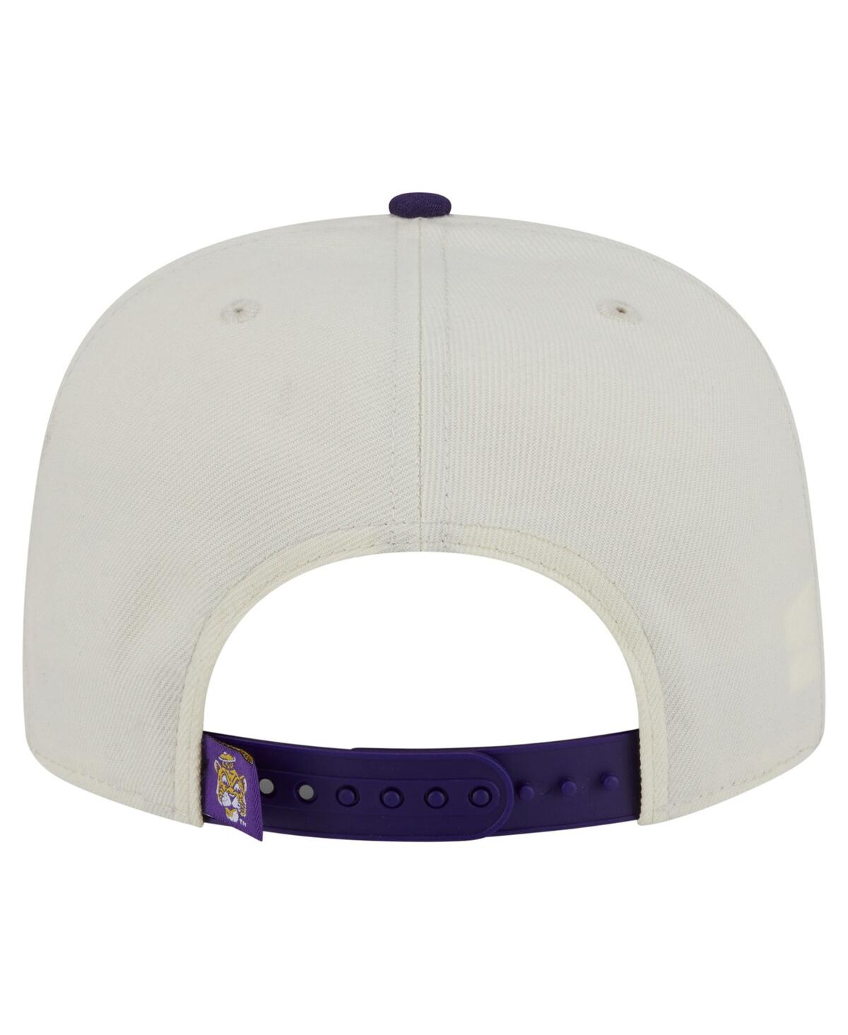 New Era Men's White Lsu Tigers Collegiate 9fifty A-frame Snapback Hat