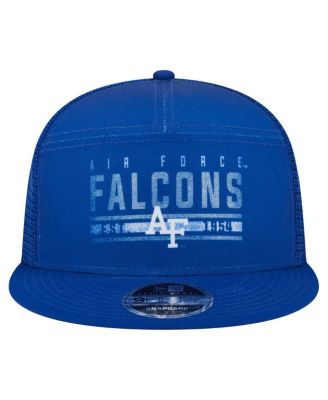 Мужская кепка дальнобойщика Falcons Falcons Royal Air Force Falcons новой эры с разрезной вставкой размером 9 футов ПЯТЬДЕСЯТ дюймов