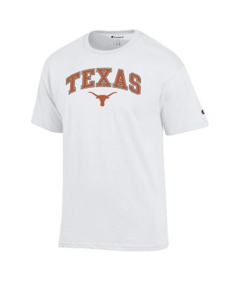 Мужская белая футболка с арочным логотипом Texas Longhorns от Champion