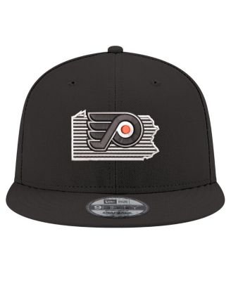 Мужская черная кепка Philadelphia Flyers State Pride 9FIFTY Snapback от New Era