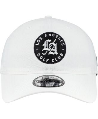 Мужская белая шляпа с регулируемой головкой New Era от Los Angeles Golf Club TGL Team 9TWENTY