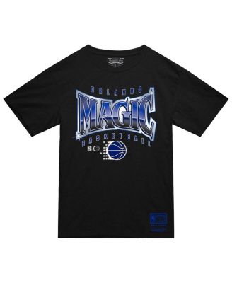 Мужская черная футболка Mitchell & Ness из мировой коллекции Orlando Magic Glow Up от Mitchell & Ness