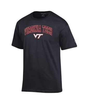Мужская черная футболка с арочным логотипом Virginia Tech Hokies от Champion