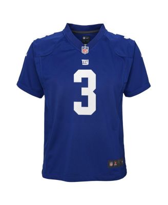 Big Boys and Girls Russell Wilson Royal New York Giants Game Jersey