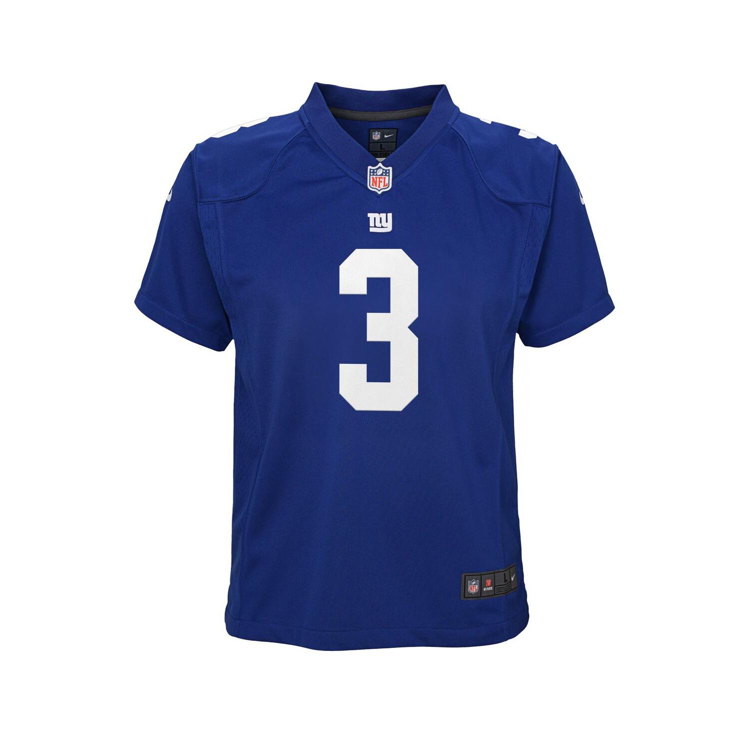 Big Boys and Girls Russell Wilson Royal New York Giants Game Jersey