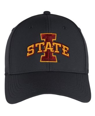 Мужская регулируемая шляпа Ahead из графита штата Айова Cyclones Stratus AeroSphere