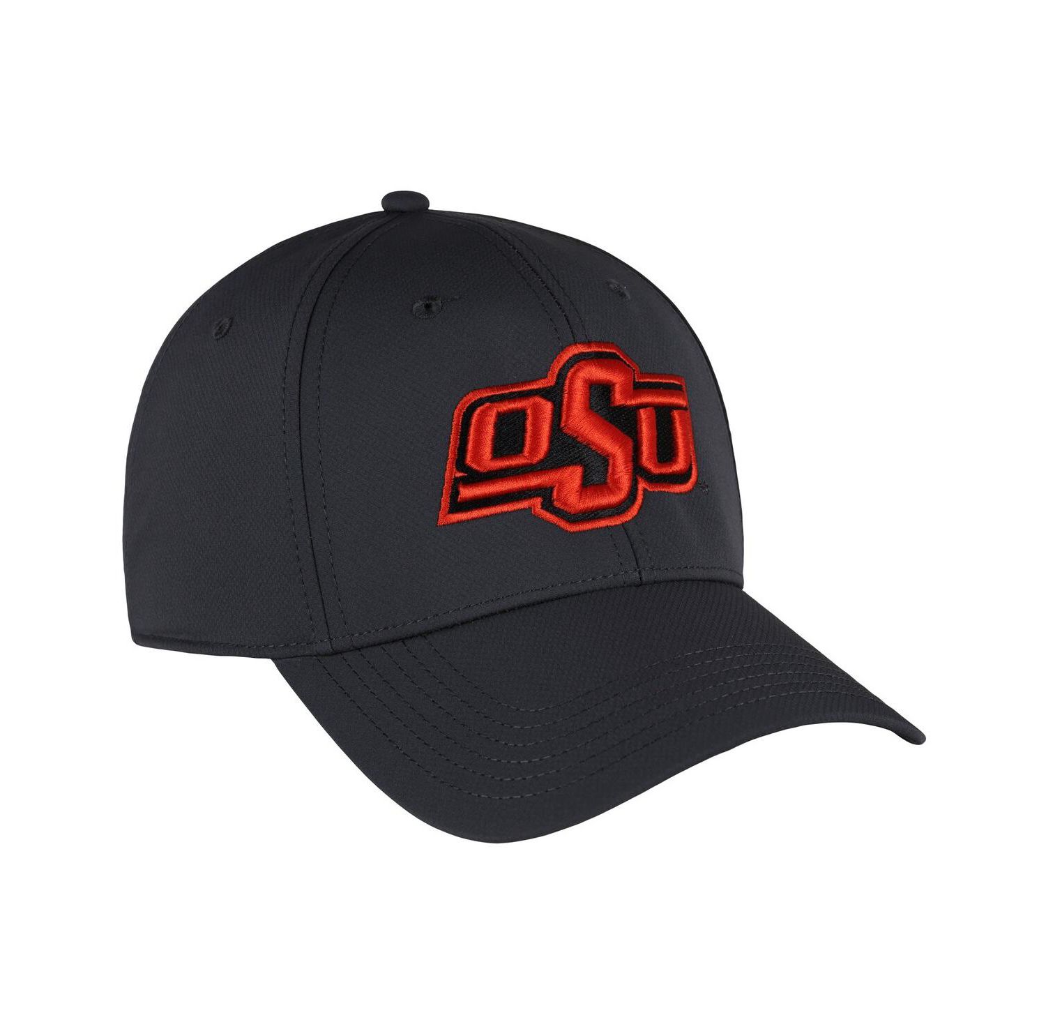 Men's Graphite Oklahoma State Cowboys Stratus AeroSphere Adjustable Hat