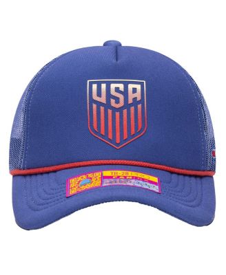 Fan Ink Men's Blue USMNT Atmosphere Adjustable Trucker Hat