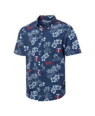 Men's Navy Minnesota Twins Kekai Button-Down Shirt